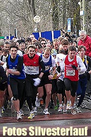 Am 31.12.2005 starteten wieder über 3.500 Teilnehmer zum Silvesterlauf: der Münchner Silvesterlauf feiert sein 22. Jubiläum (Foto: Martin Schmitz)